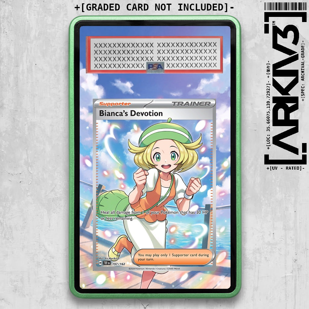 ARKIV3 PSA graded front - Green