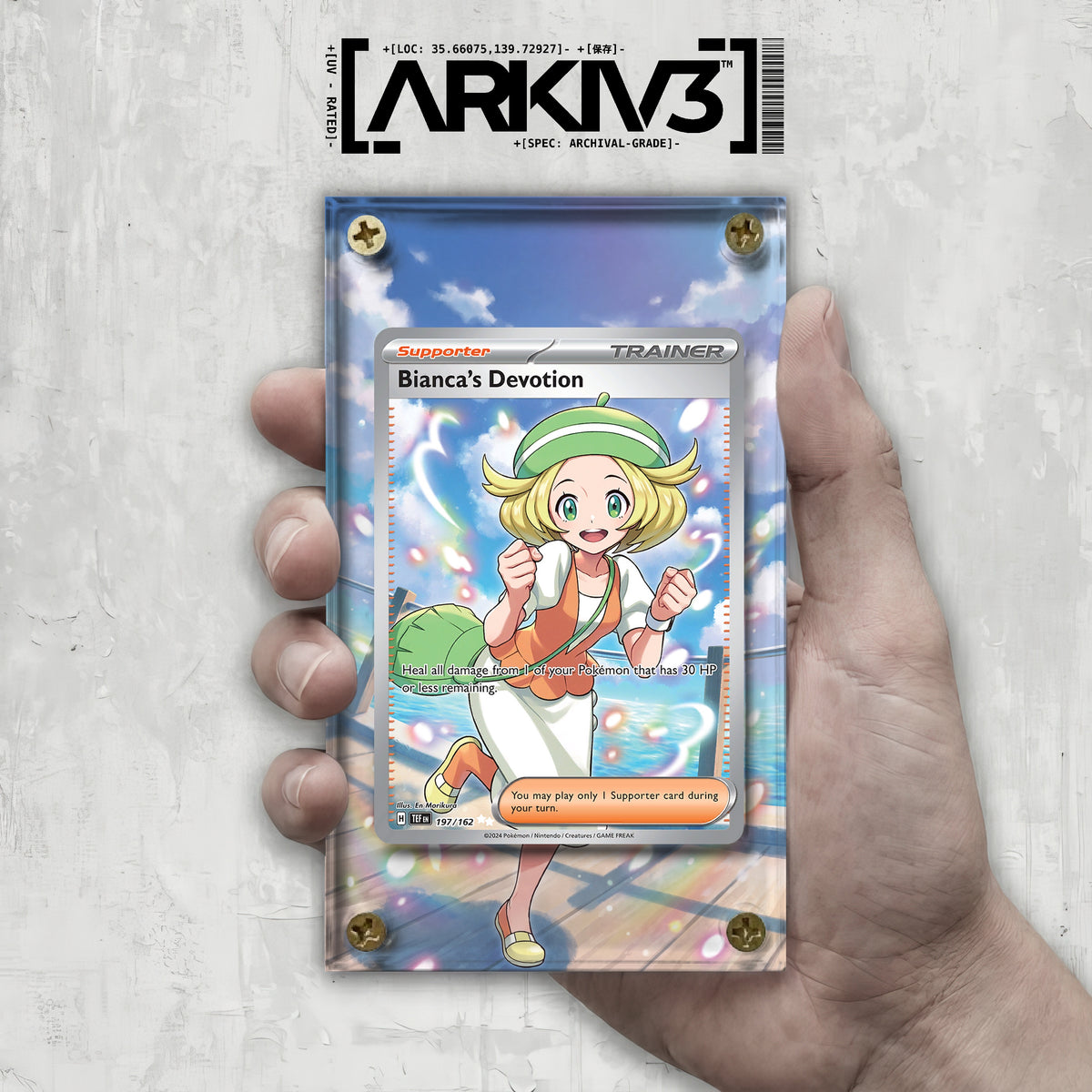[UNIT: 197/162] // Bianca's Devotion Extended Art Display Case - Raw
