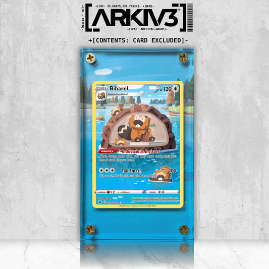 [UNIT: GG25/70] // Bibarel Extended Art Display Case - Raw