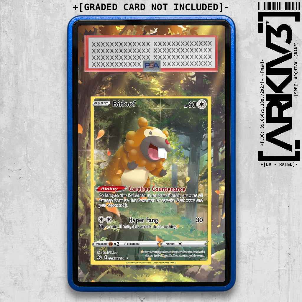 ARKIV3 PSA graded front - Blue