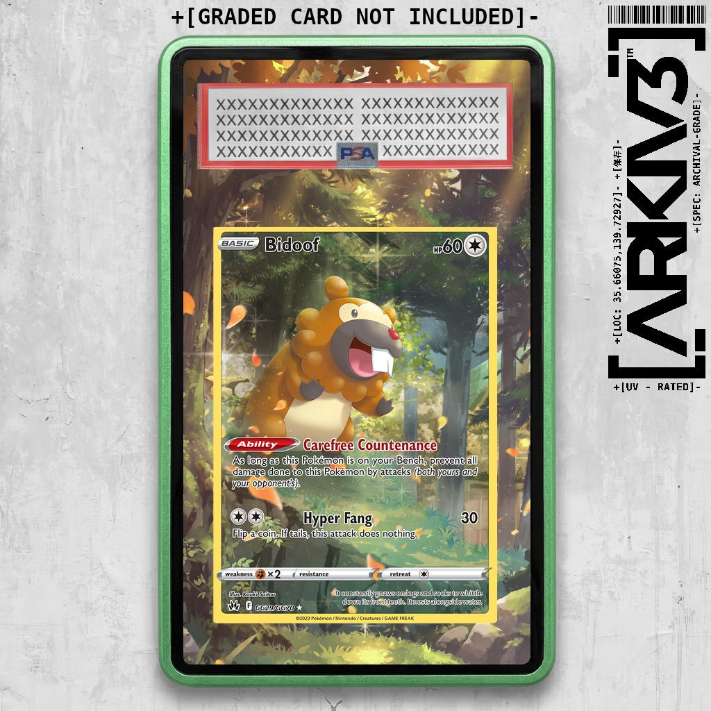 ARKIV3 PSA graded front - Green