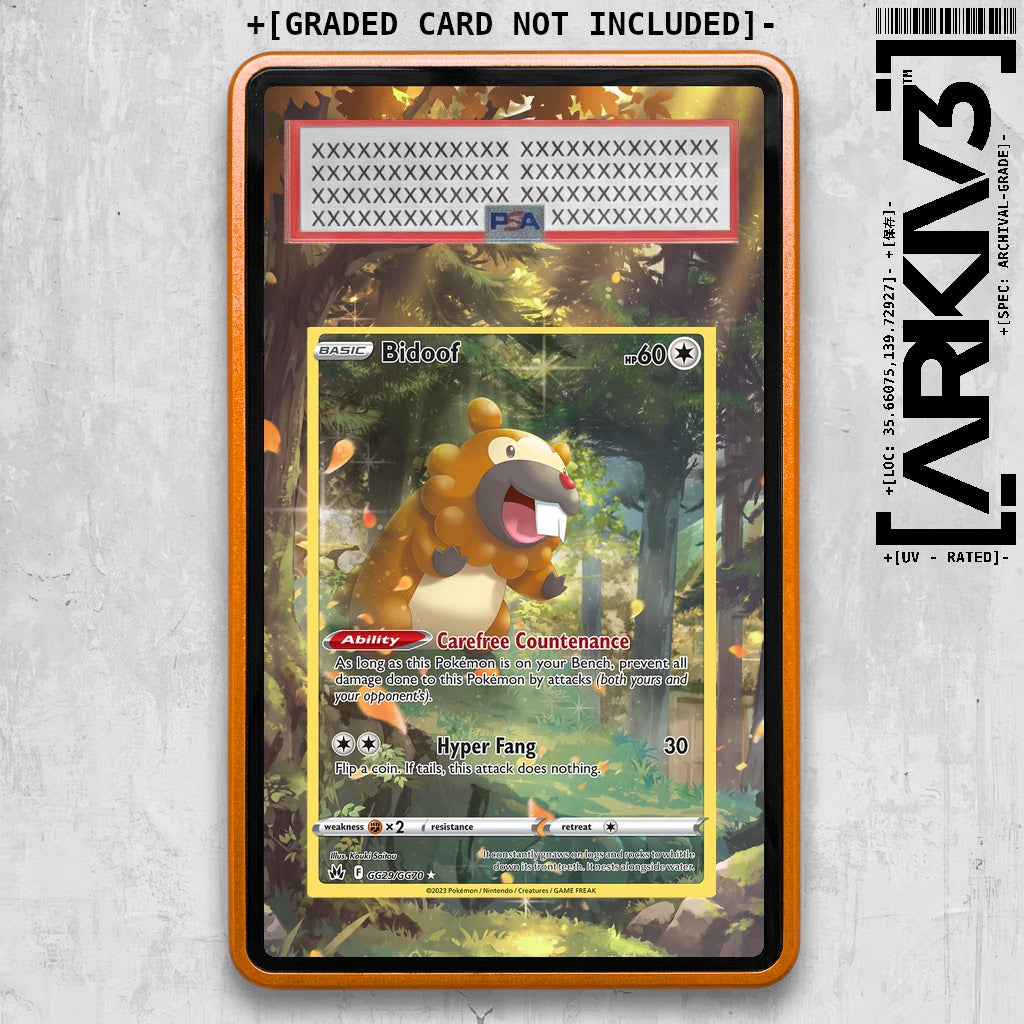 ARKIV3 PSA graded front - Orange