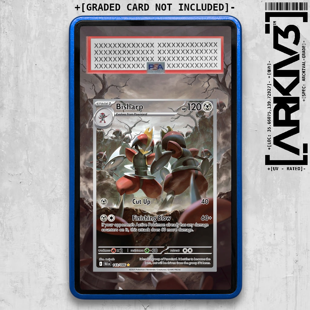 ARKIV3 PSA graded front - Blue