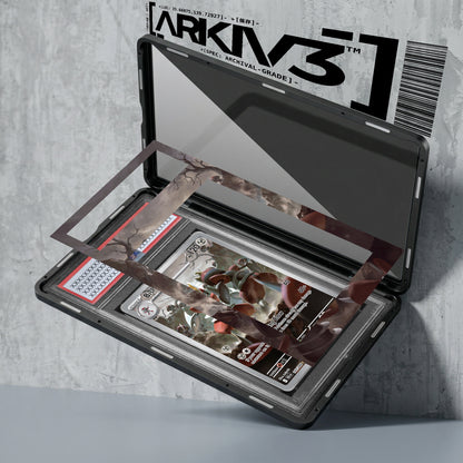 ARKIV3 PSA graded exploded mockup