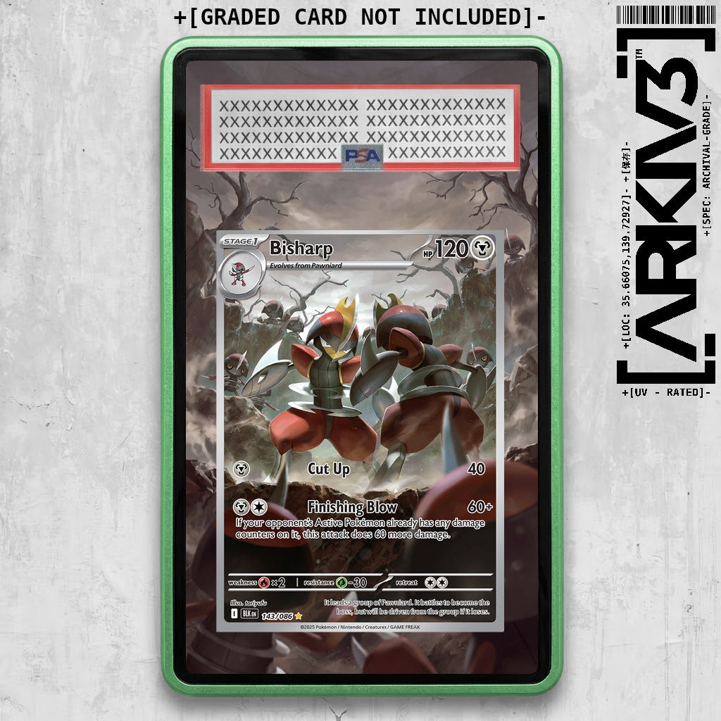 ARKIV3 PSA graded front - Green