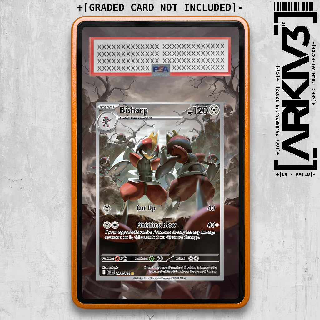 ARKIV3 PSA graded front - Orange