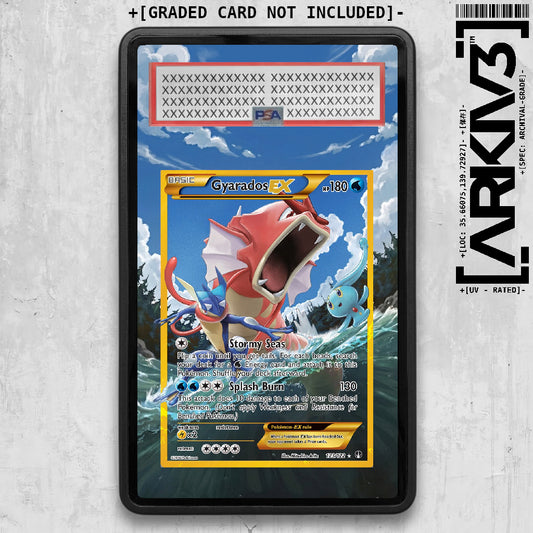 [UNIT: 123/122] // Gyarados EX Extended Art Display Case - Graded