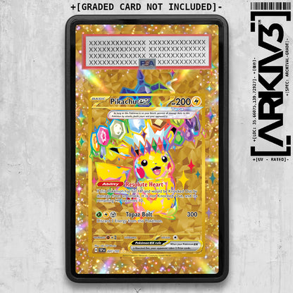 [UNIT: 247/191 // Pikachu ex Extended Art Display Case - Graded