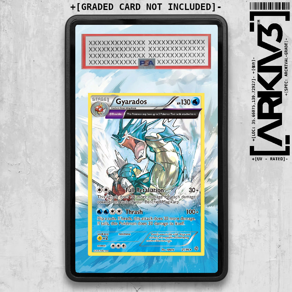 [UNIT: 21/98] // Gyarados Extended Art Display Case - Graded