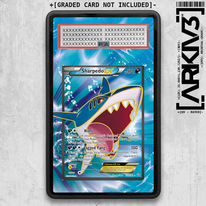 [UNIT: 152/160] // Sharpedo EX Extended Art Display Case - Graded