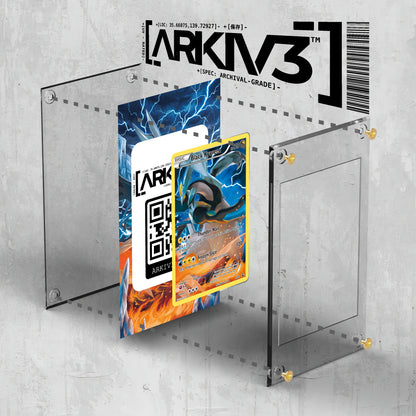 [UNIT: XY80/211] // Black Kyurem Extended Art Display Case - Raw