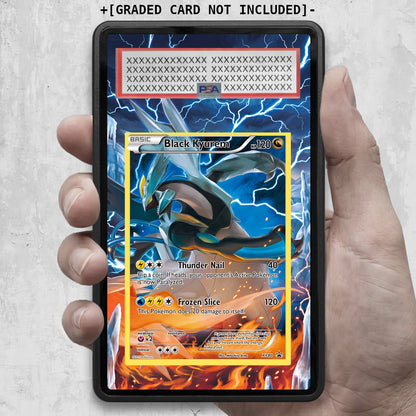 [UNIT: XY80/211] // Black Kyurem Extended Art Display Case - Graded