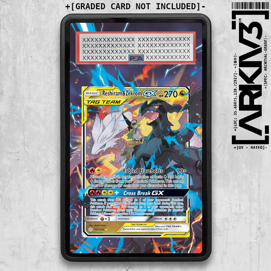 [UNIT: 157/236] // Reshiram & Zekrom GX Extended Art Display Case - Graded