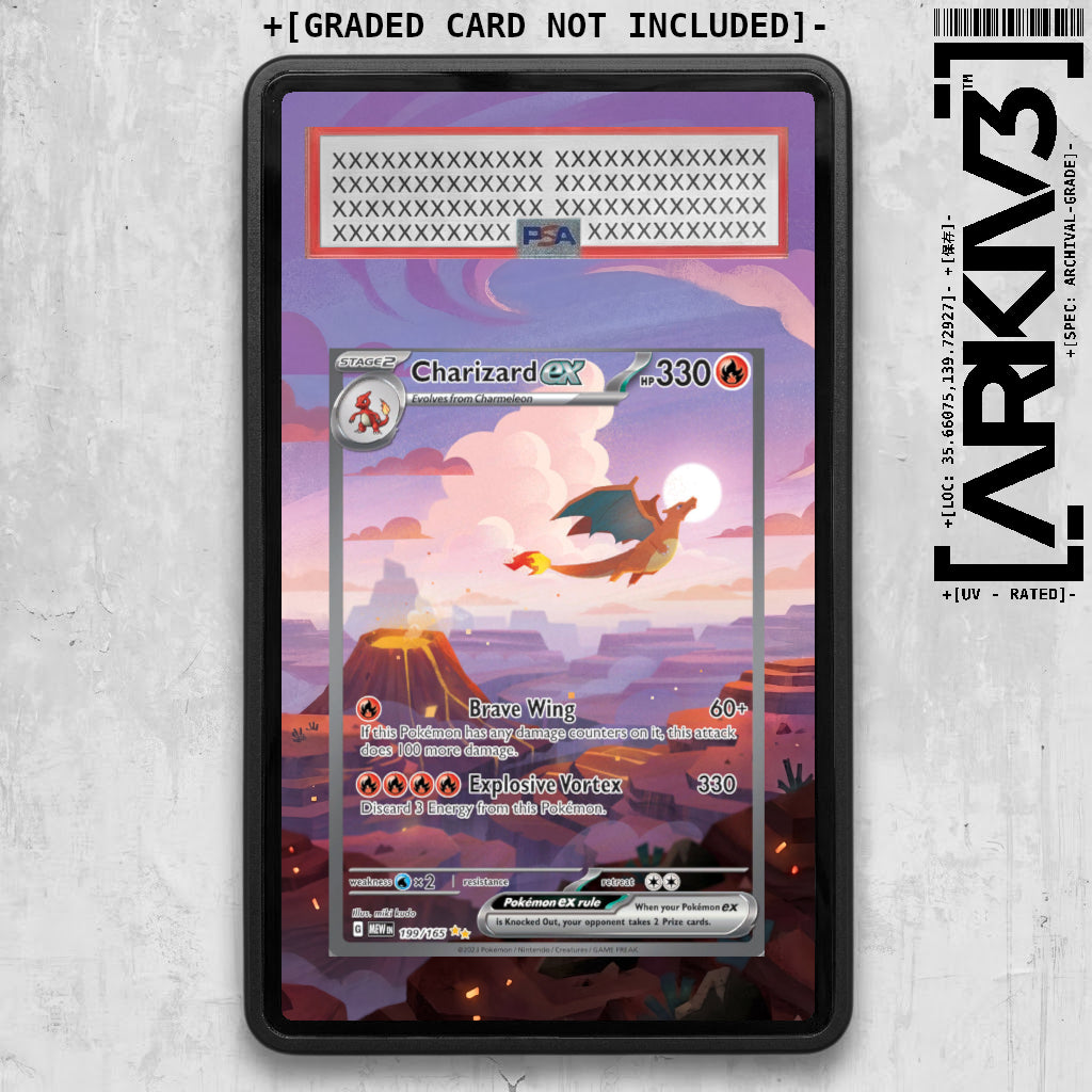 ARKIV3 PSA graded front - Black