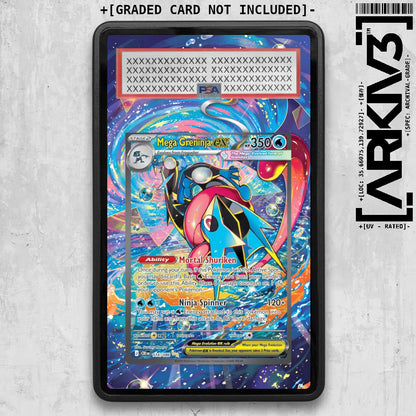 [UNIT: 116/086] // Mega Greninja ex Extended Art Display Case - Graded