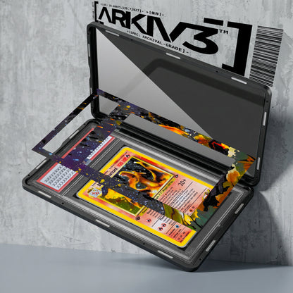ARKIV3 PSA graded exploded mockup