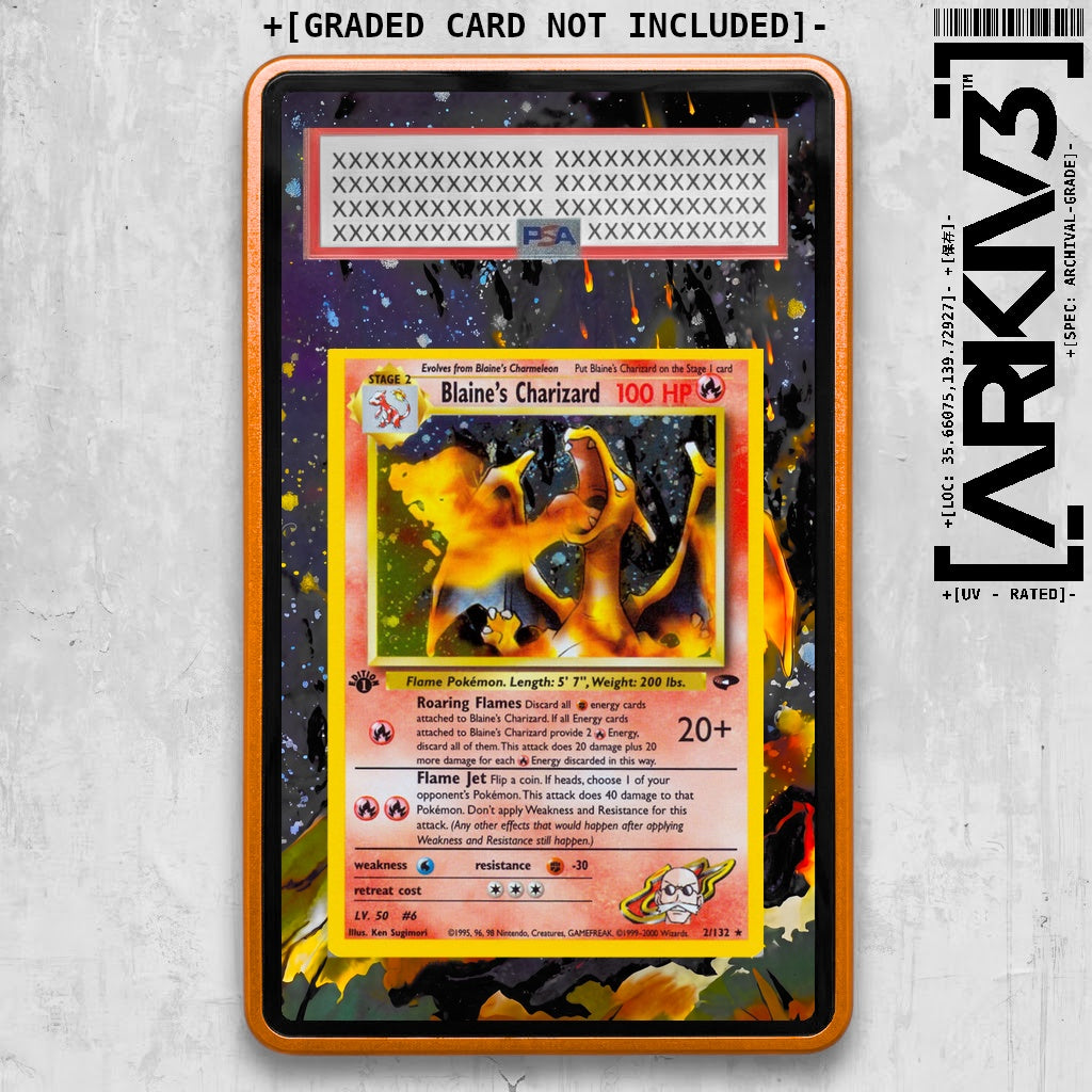 ARKIV3 PSA graded front - Orange