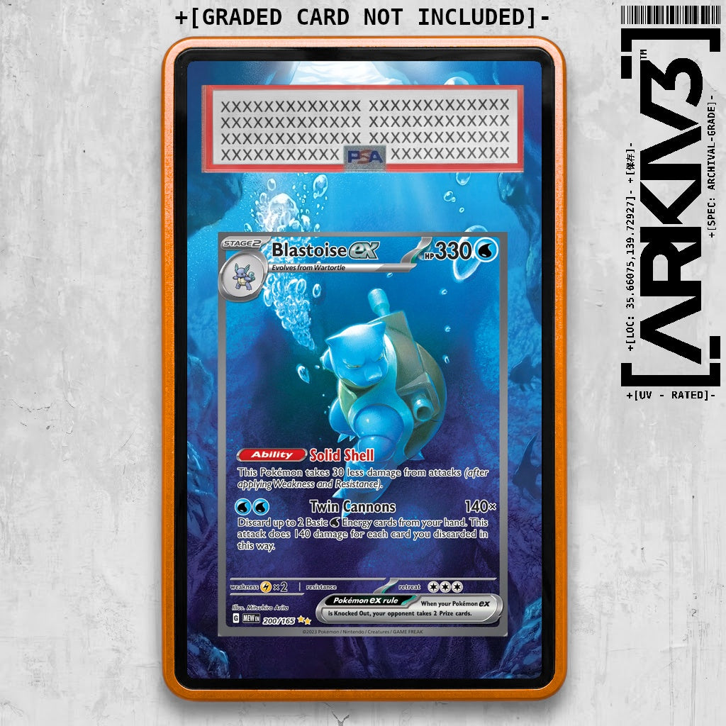 ARKIV3 PSA graded front - Orange