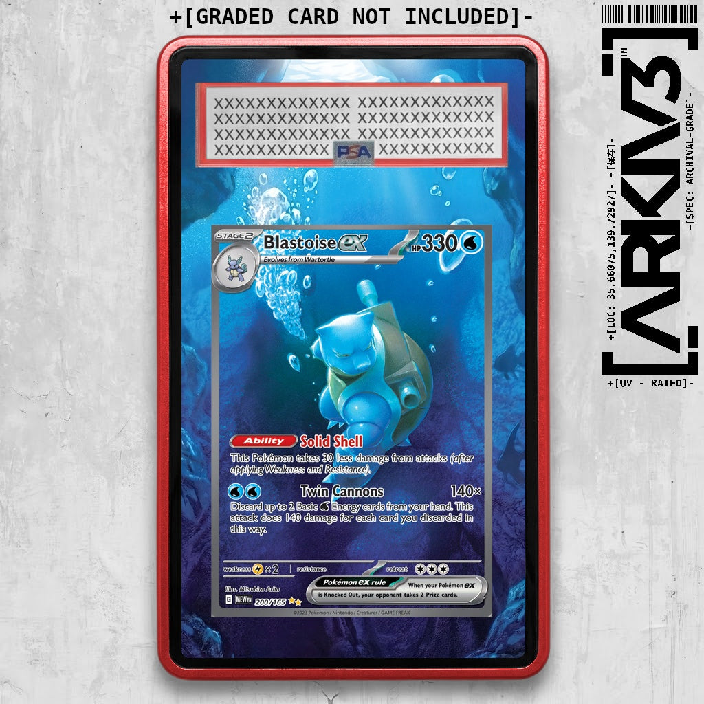 ARKIV3 PSA graded front - Red