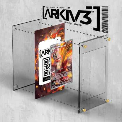 [UNIT: 192/182] // Blaziken Extended Art Display Case - Raw