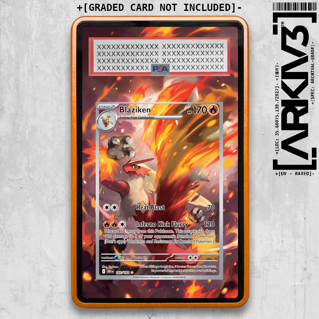 ARKIV3 PSA graded front - Orange
