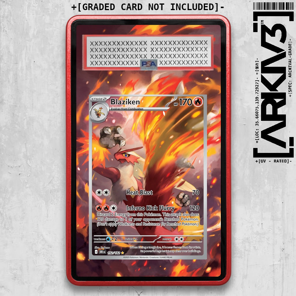 ARKIV3 PSA graded front - Red