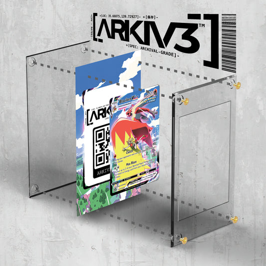 [UNIT: TG15/TG30] // Blaziken VMAX Extended Art Display Case - Raw