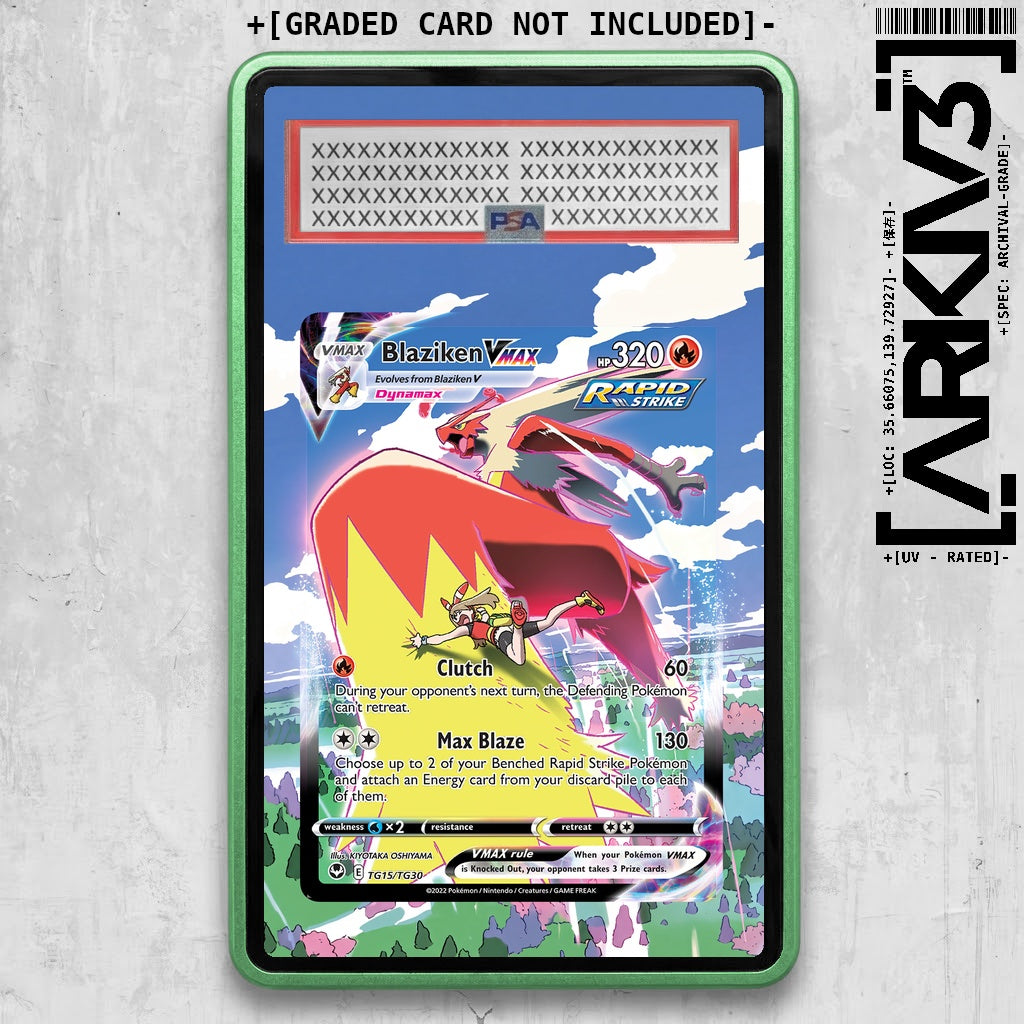 ARKIV3 PSA graded front - Green