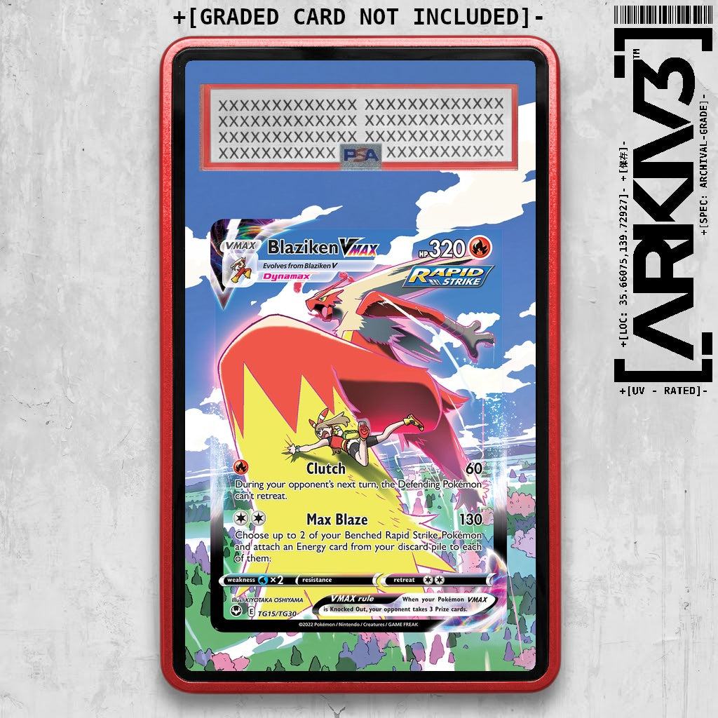 ARKIV3 PSA graded front - Red