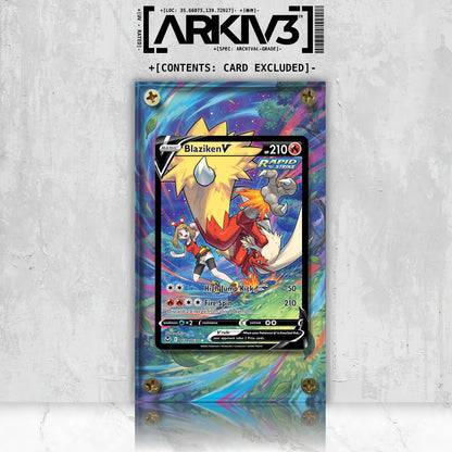 [UNIT: TG14/TG30] // Blaziken V Extended Art Display Case - Raw
