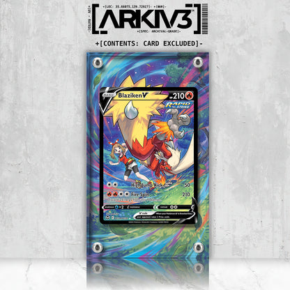 [UNIT: TG14/TG30] // Blaziken V Extended Art Display Case - Raw