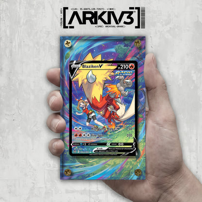 [UNIT: TG14/TG30] // Blaziken V Extended Art Display Case - Raw