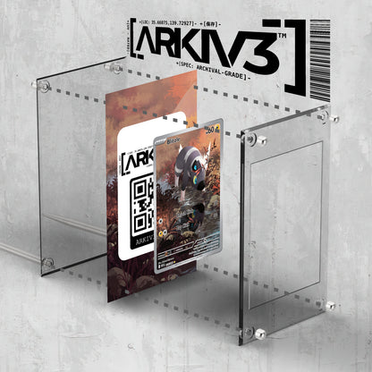 [UNIT: 114/86] // Blitzle Extended Art Display Case - Raw