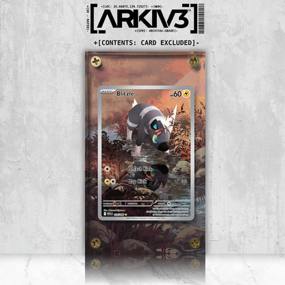 [UNIT: 114/86] // Blitzle Extended Art Display Case - Raw