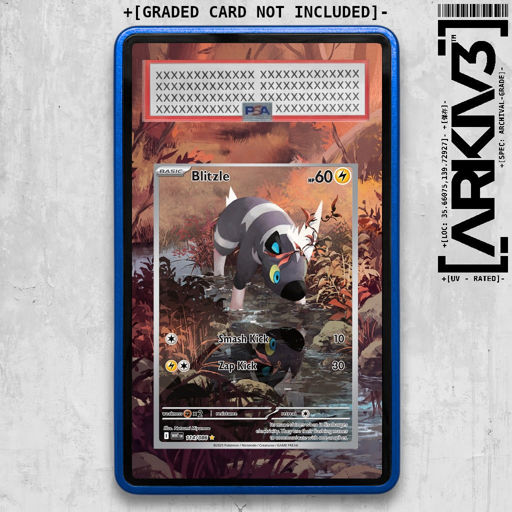 ARKIV3 PSA graded front - Blue