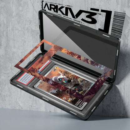 ARKIV3 PSA graded exploded mockup