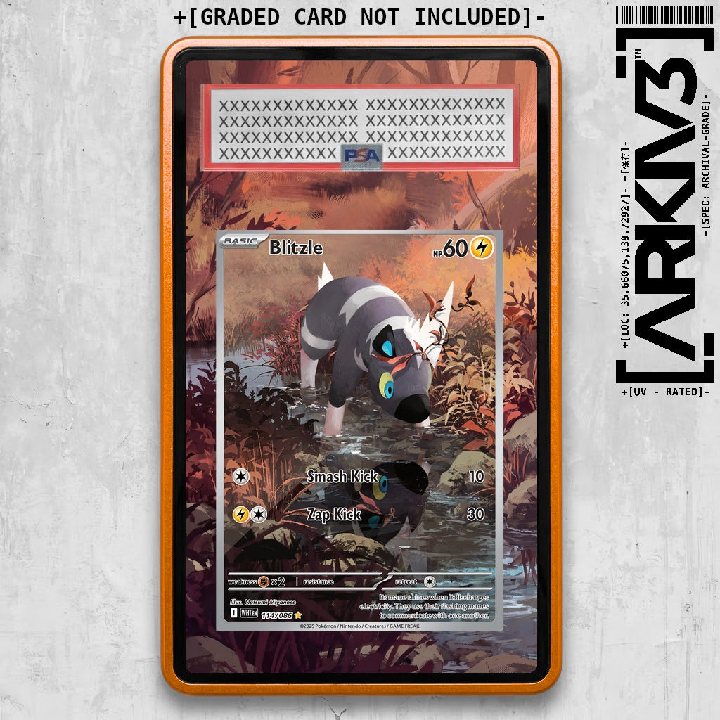 ARKIV3 PSA graded front - Orange
