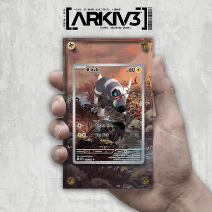 [UNIT: 114/86] // Blitzle Extended Art Display Case - Raw