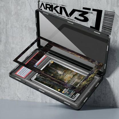 ARKIV3 PSA graded exploded mockup