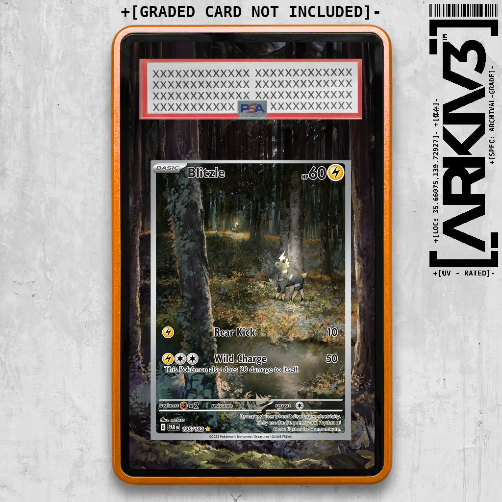 ARKIV3 PSA graded front - Orange