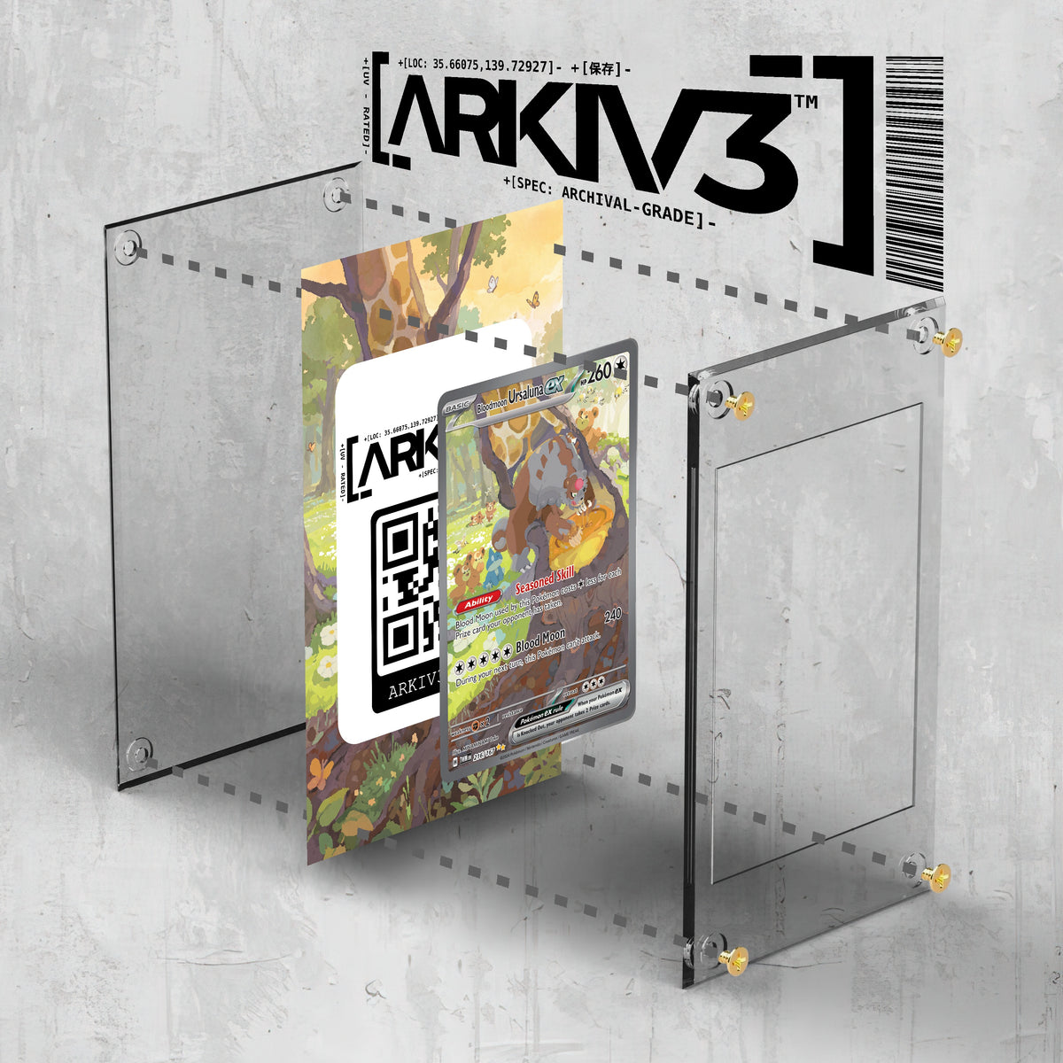 [UNIT: 216/167] // Bloodmoon Ursaluna ex Extended Art Display Case - Raw