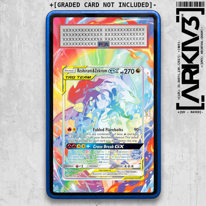 [UNIT: 259/236] // Reshiram & Zekrom GX Extended Art Display Case - Graded