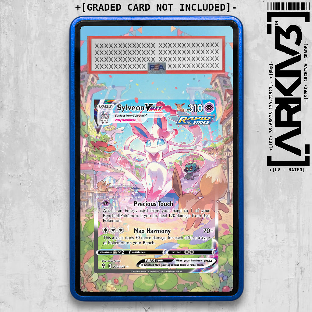 [UNIT: 212/203 // Sylveon Vmax Extended Art Display Case - Graded