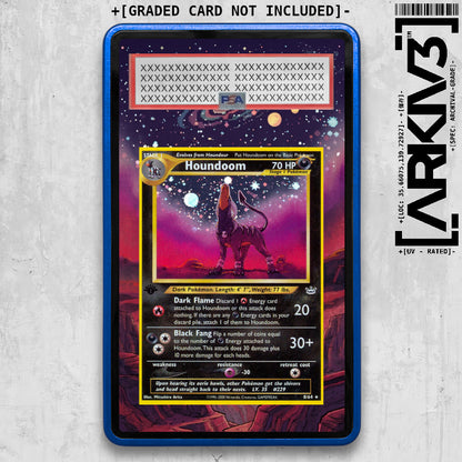 [UNIT: 8/64] // Houndoom Extended Art Display Case - Graded
