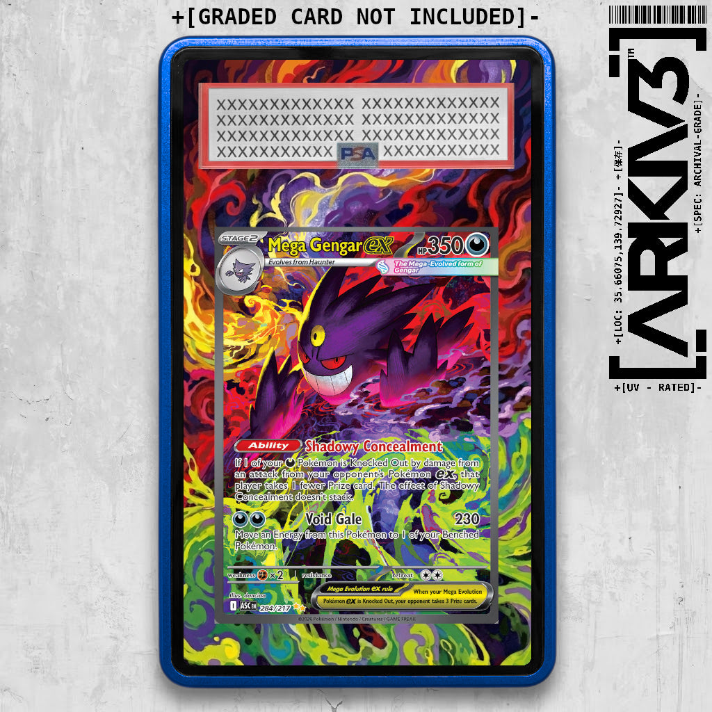 [UNIT: 284/217] // Mega Gengar ex Extended Art Display Case - Graded
