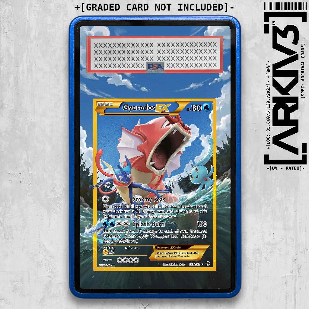 [UNIT: 123/122] // Gyarados EX Extended Art Display Case - Graded