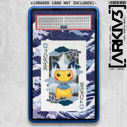 Maiko & Okuge Lugia Poncho Pikachu Joker Extended Art Display Case - Graded
