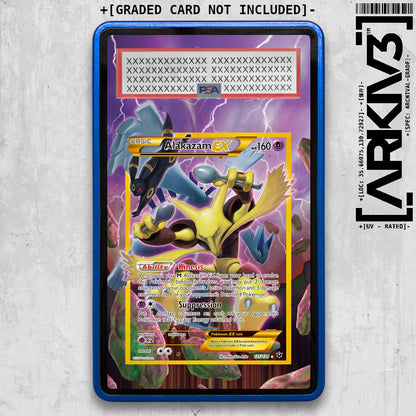[UNIT: 125/124] // Alakazam EX Extended Art Display Case - Graded