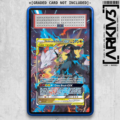 [UNIT: 157/236] // Reshiram & Zekrom GX Extended Art Display Case - Graded
