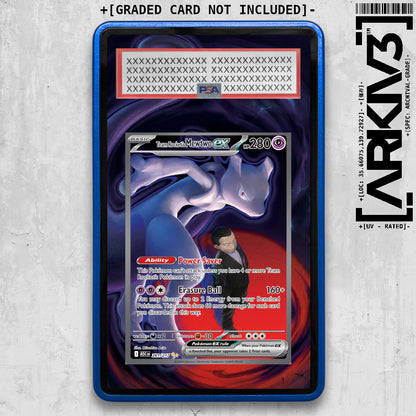 [UNIT: 281/217] // Team Rocket's Mewtwo ex Extended Art Display Case - Graded